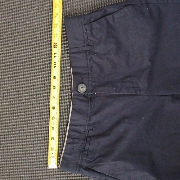 CHRISTOPHER BANKS blue capris pants. "Signature Comfort".  Size 4 - Picture 5 of 13